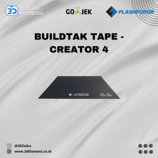 Flashforge Creator 4 Build Plate Sticker Buildtak Platform Tape
